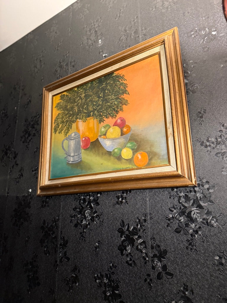 Still Life Oil Painting by Terry Daugherty (1985) | Signed American Still Life