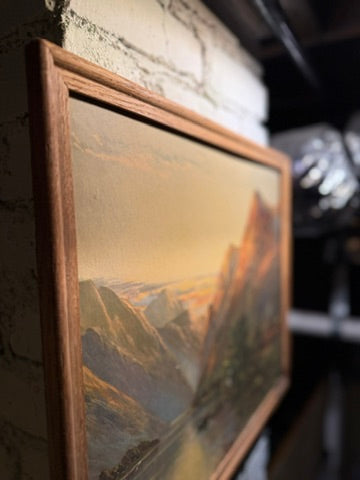 Early 20th-Century Mountain Landscape Lithograph by The Magee Company, c. 1905–1930