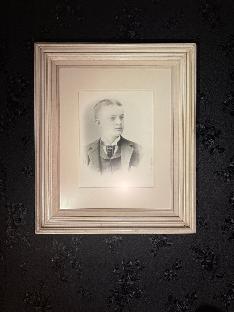 Late 19th–Early 20th Century Framed Studio Portrait Photograph | Anonymous Gentleman