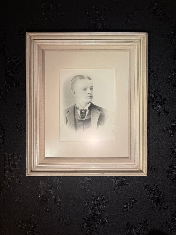 Late 19th–Early 20th Century Framed Studio Portrait Photograph | Anonymous Gentleman