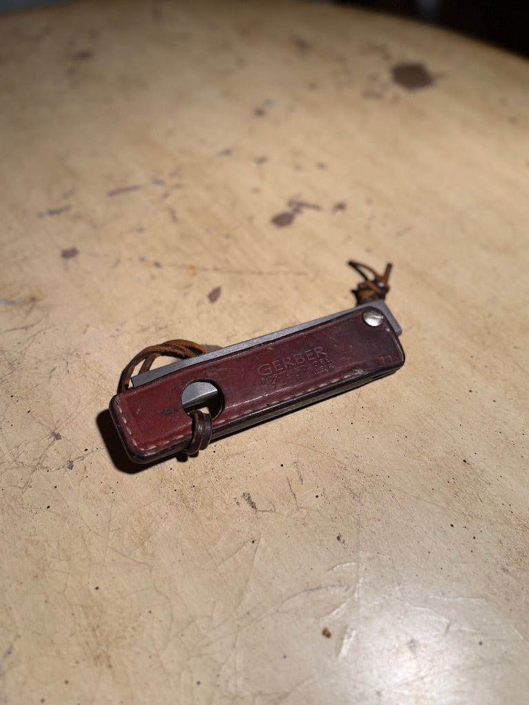 Vintage Gerber Folding Honing Steel c. 1970s