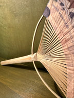 Honolulu Museum of Art · Shangri La Bamboo and Paper Hand Fan, Islamic Strapwork Tile Design, Split-Rib Uchiwa Construction with Decorated Handle, 2012 or Later