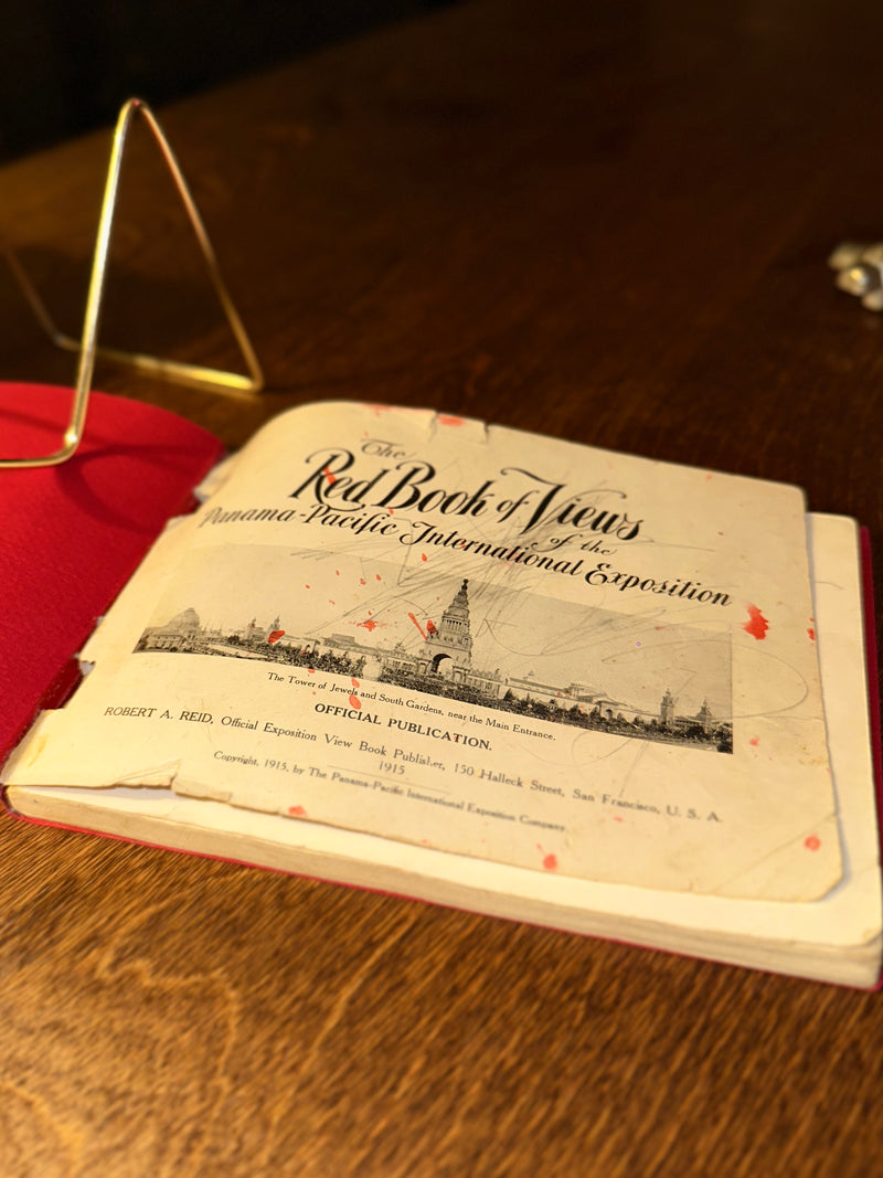 1915 Panama-Pacific International Exposition View Book | “The Red Book of Views” | San Francisco
