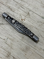 Imperial Three-Blade Stockman Pocket Knife, Crown Shield, Imitation Stag Scales, Providence Rhode Island, c. 1950s–1970s