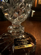 Noritake “Hampton Hall” Full Lead Crystal Vase  West Germany | c. 1970s–1980s