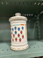 1973 Old Fitzgerald “Erin the Emerald Isle” Counties of Ireland Porcelain Bourbon Decanter