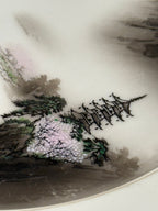 Fukagawa Arita Hand-Painted Porcelain Dinnerware Set, Japan, Late 1940s