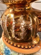 1976 Harolds Club Reno Jim Beam Regal China Gilt Floral Decanter