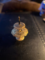 Vintage Toledo Spain Brass Cocktail Skewer Holder 1960s