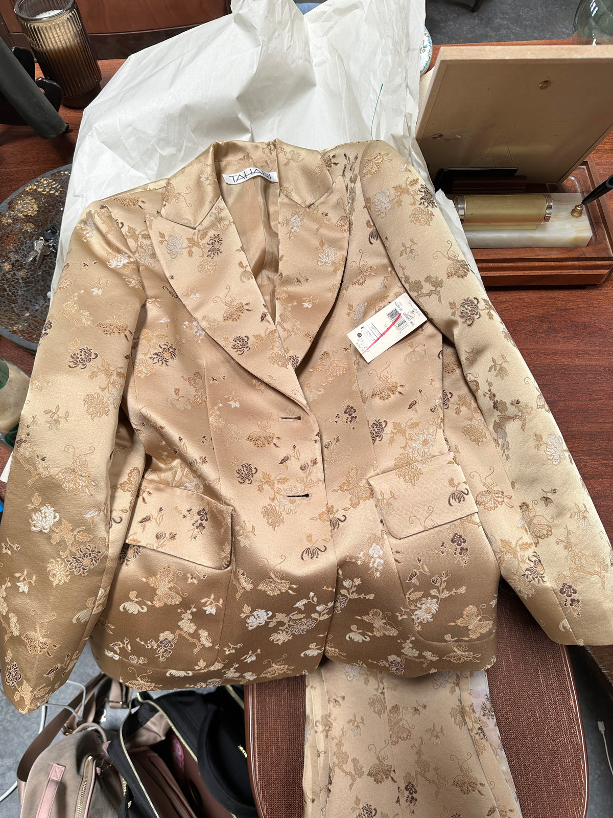 Tahiti dress blazer set 5th Ave