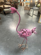 Vintage Miami Nights Flamingo