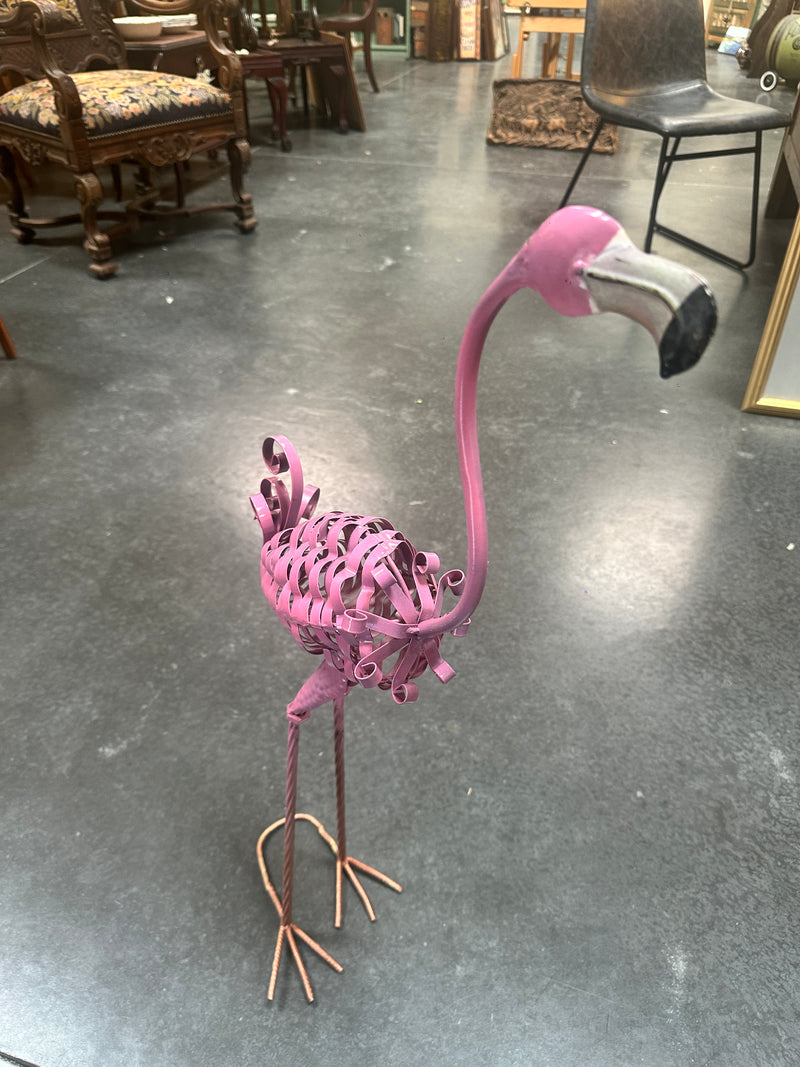Vintage Miami Nights Flamingo