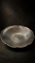 Vintage Wilson Specialties Hand-Wrought Aluminum Centerpiece Bowl, Circa 1940s–1950s