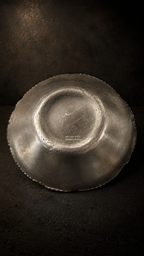 Vintage Wilson Specialties Hand-Wrought Aluminum Centerpiece Bowl, Circa 1940s–1950s