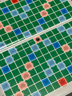 Vintage French Scrabble de Poche Magnetic Travel Game by Jeux Spear