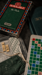 Vintage French Scrabble de Poche Magnetic Travel Game by Jeux Spear