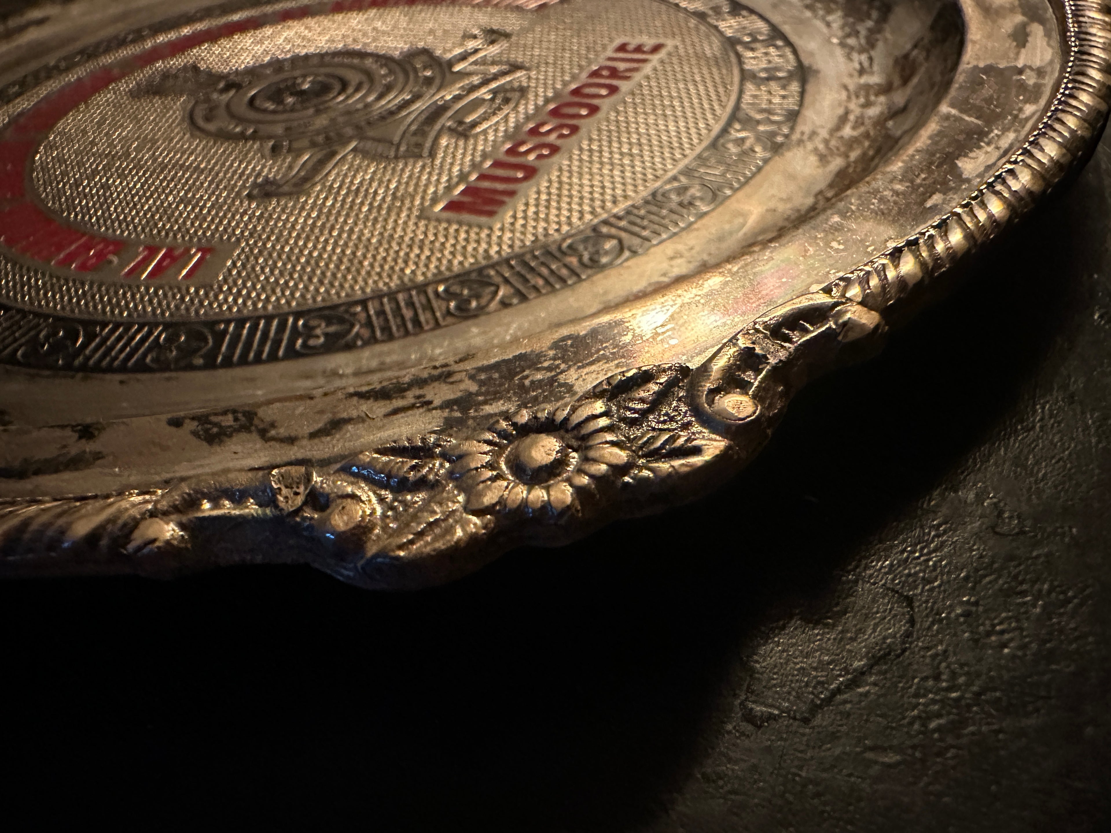 Vintage LBSNAA Mussoorie Souvenir Presentation Tray, c. 1970s