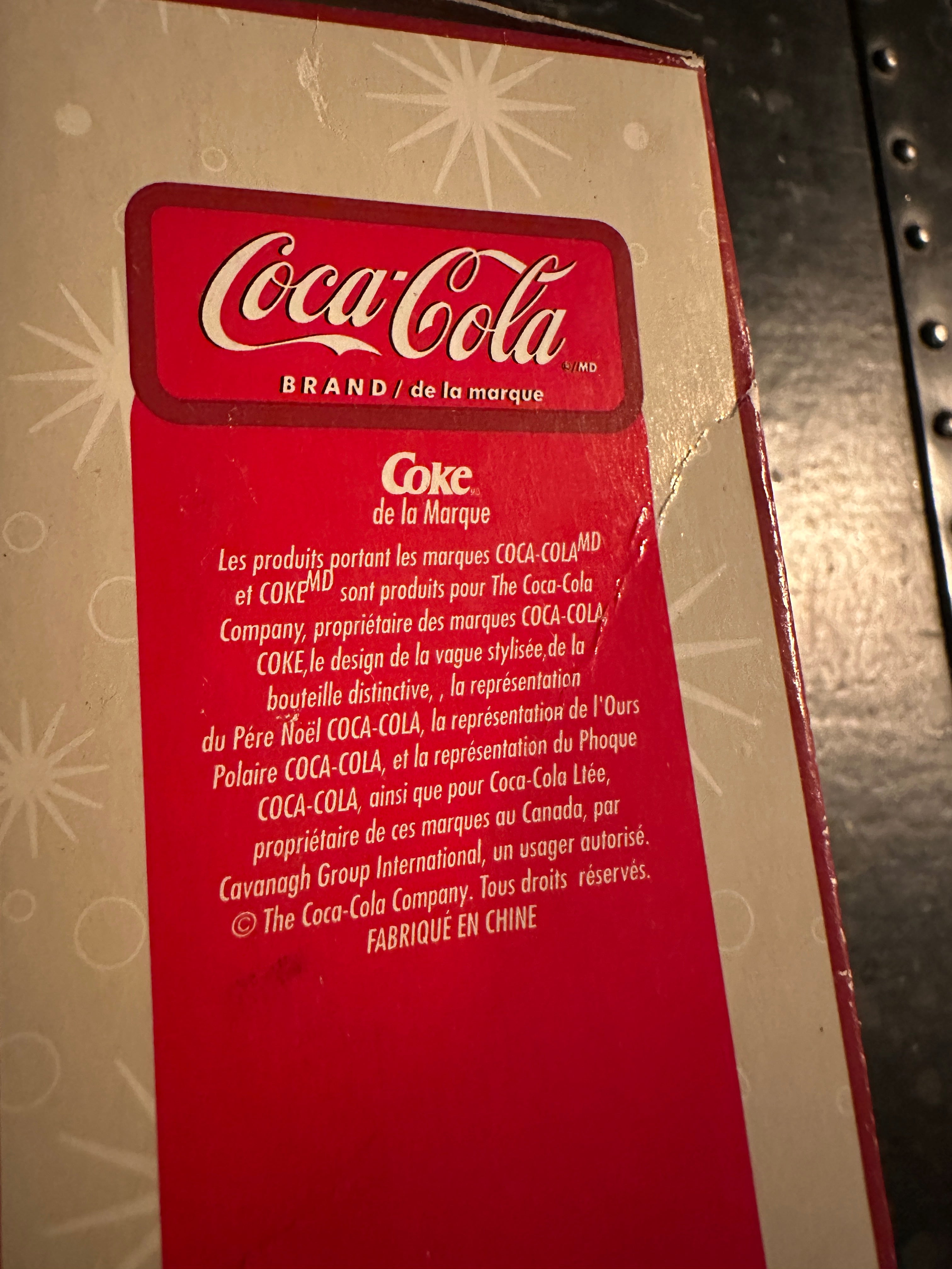 Vintage Coca-Cola Town Square Collection Holiday Figurine