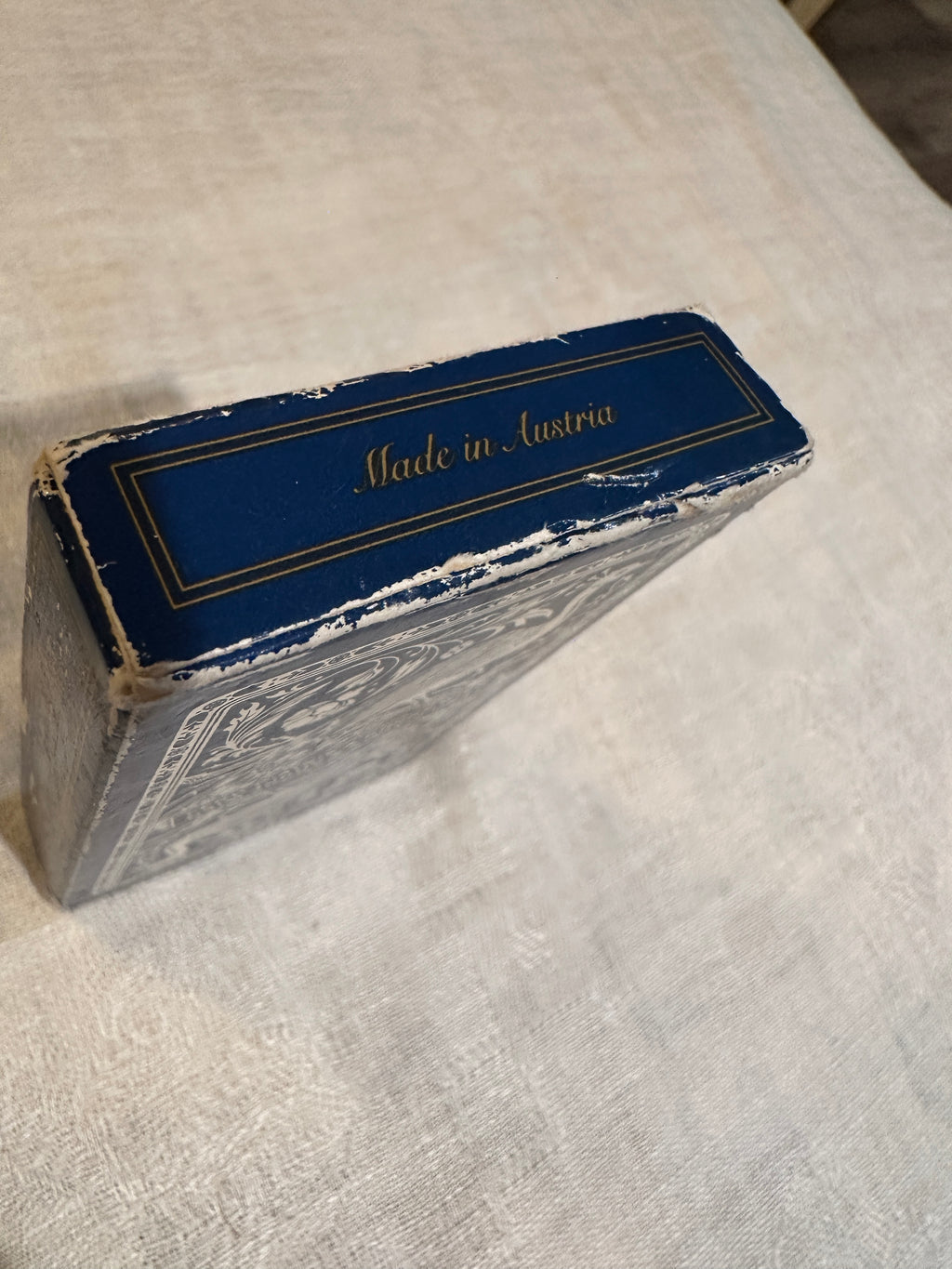 Vintage Ferd. Piatnik & Söhne Peacock Playing Cards, Made in Austria, c. 1970s