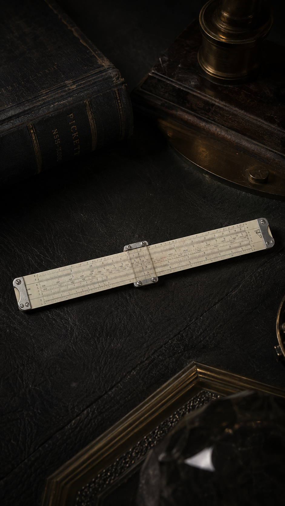 Pickett Model 40 Slide Rule, c. 1940s | R.C. Pickett Simplex Trig Engineering Rule
