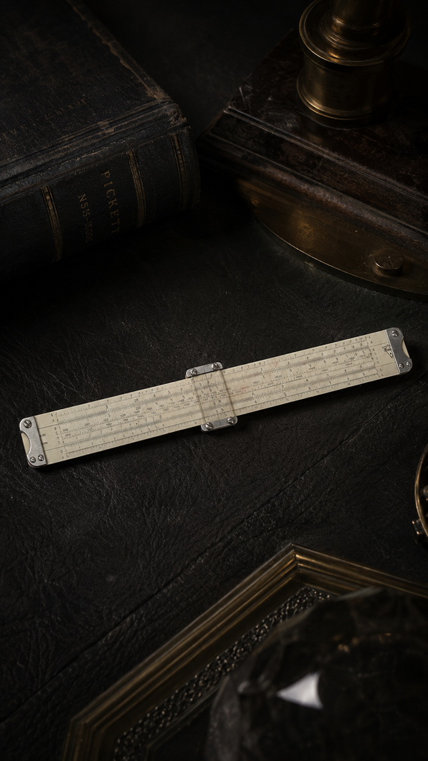 Pickett Model 40 Slide Rule, c. 1940s | R.C. Pickett Simplex Trig Engineering Rule