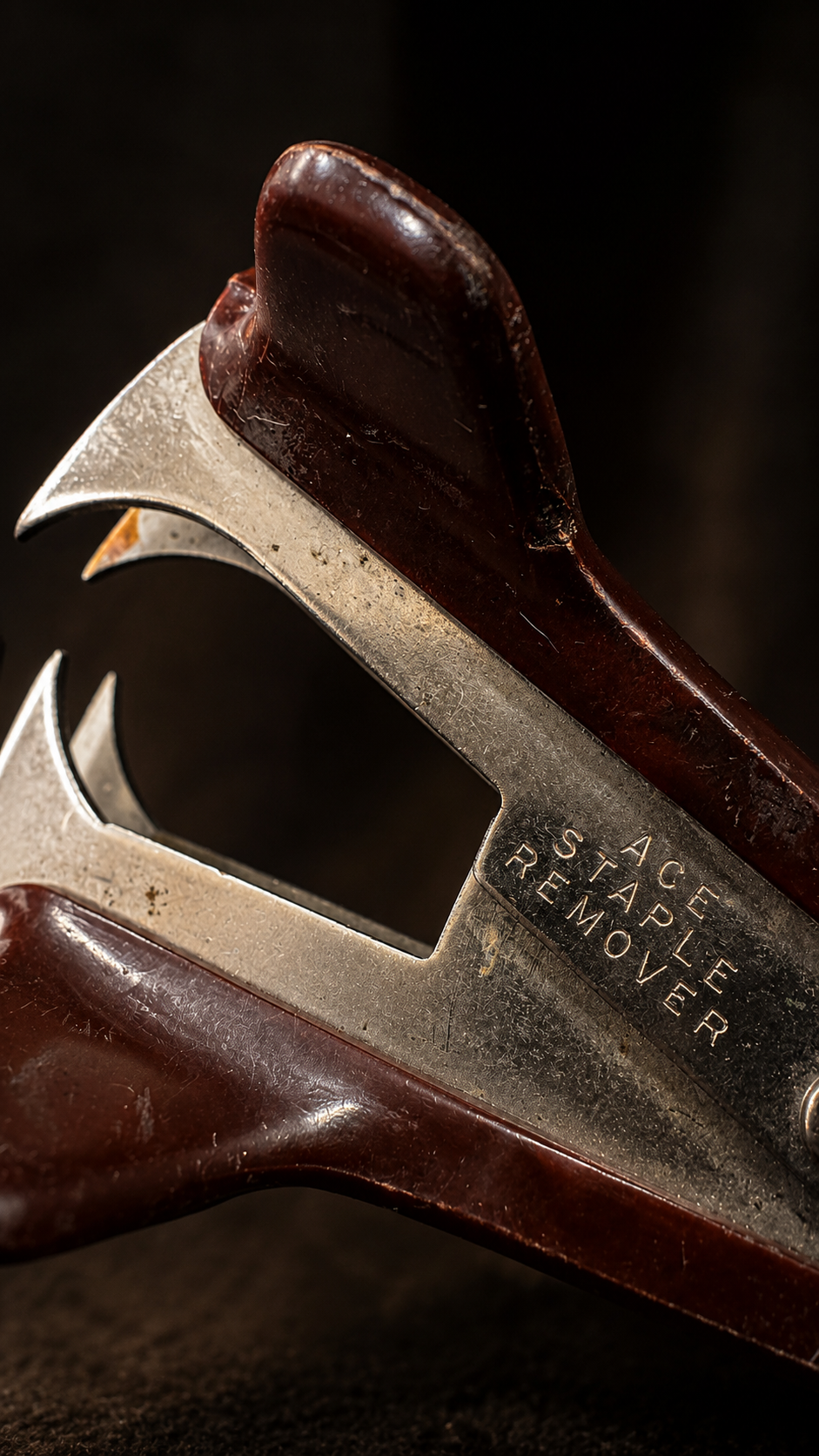 Vintage ACE No. 600 Staple Remover, c. Late 1940s | Made in U.S.A. Office Tool