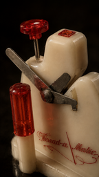 Vintage Thread-a-Matic Model 72 Needle Threader, c. 1950s | Nelpin Mfg. Co. Sewing Tool