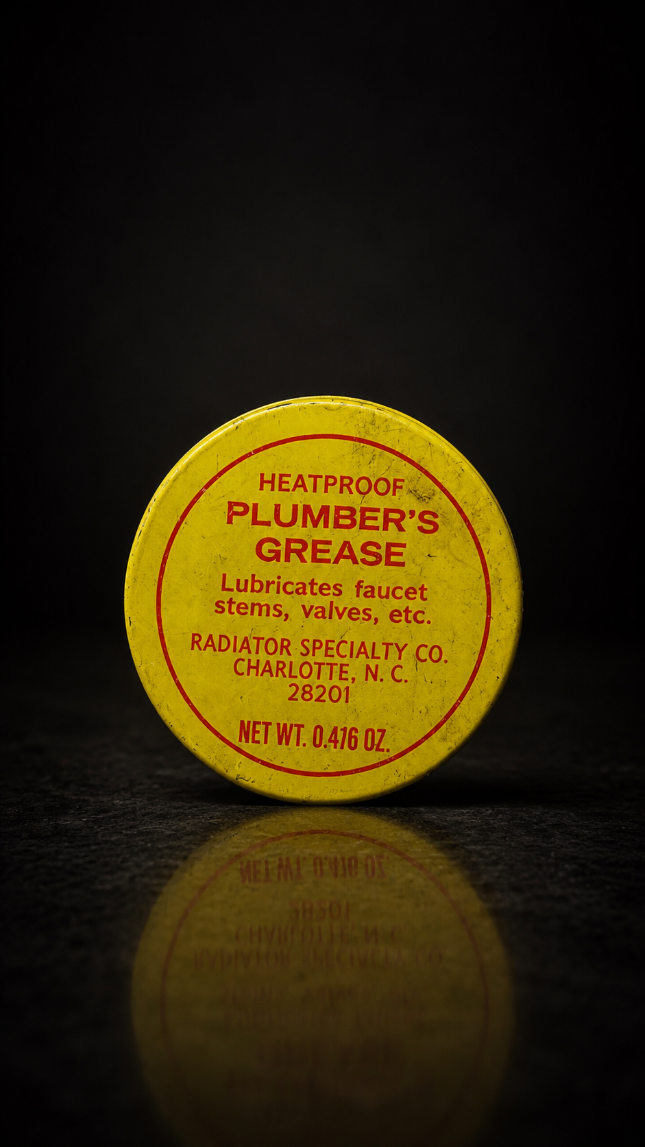 Radiator Specialty Co. Heatproof Plumber’s Grease Tin