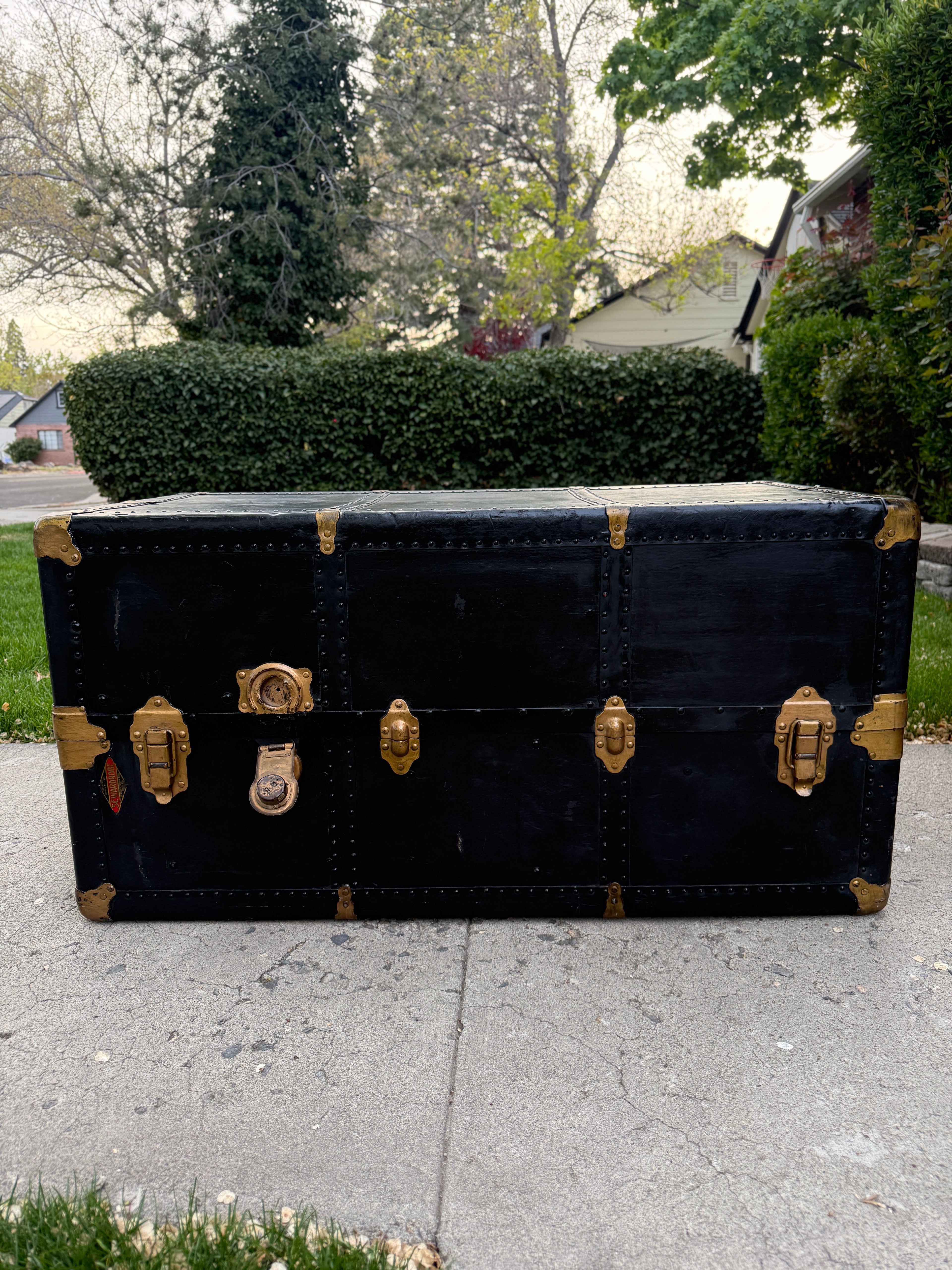 1920s Sewardrobe Steamer Trunk | Mary Carter Whitehurst, New Bern, N.C.