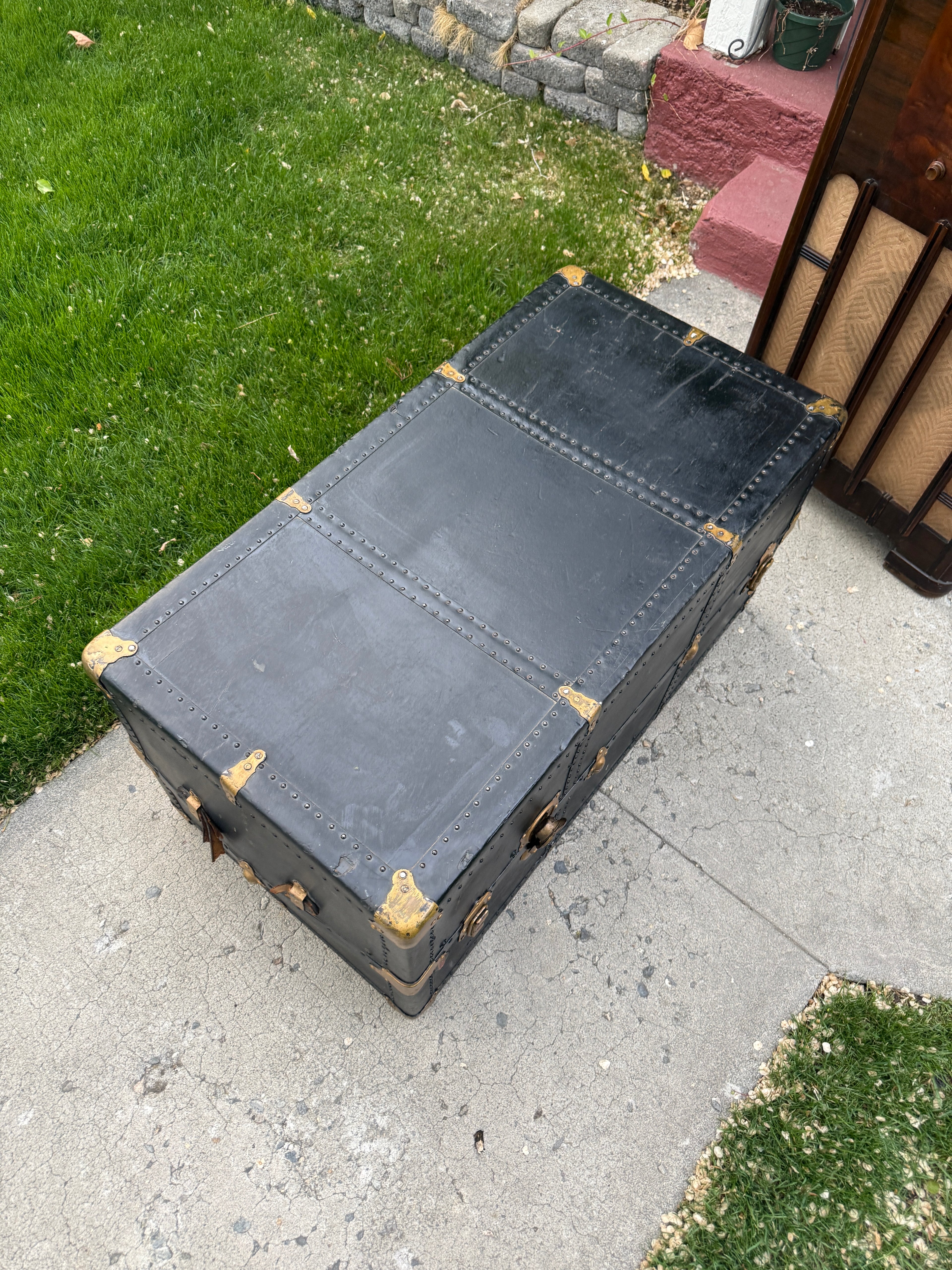 1920s Sewardrobe Steamer Trunk | Mary Carter Whitehurst, New Bern, N.C.