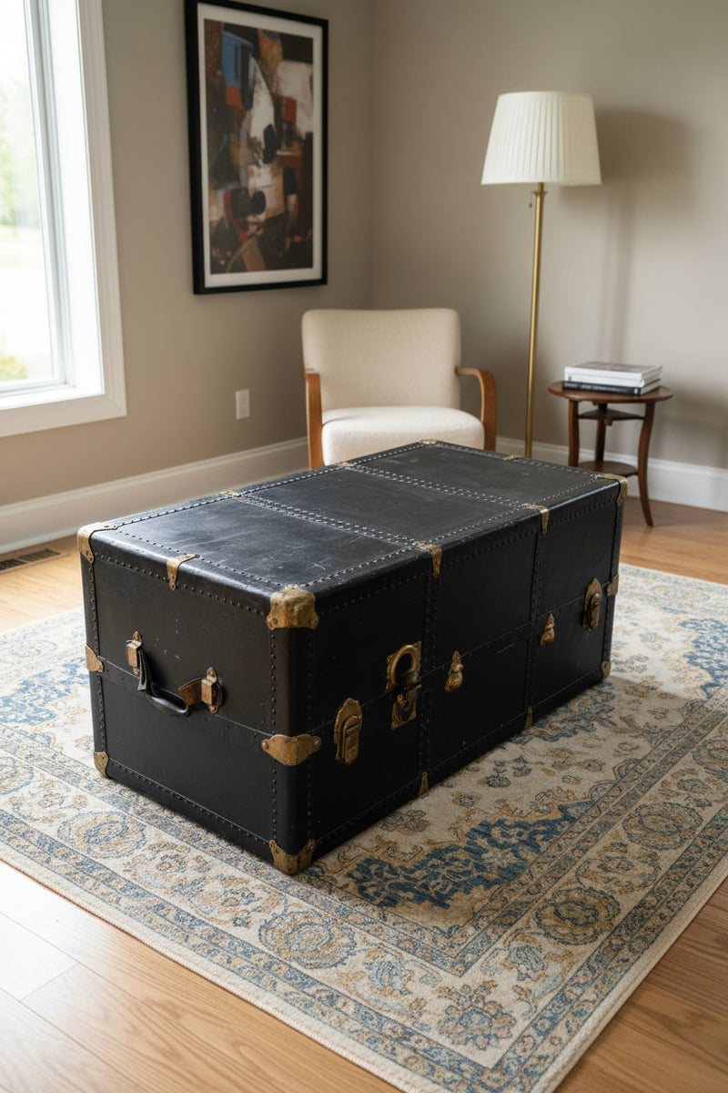 1920s Sewardrobe Steamer Trunk | Mary Carter Whitehurst, New Bern, N.C.