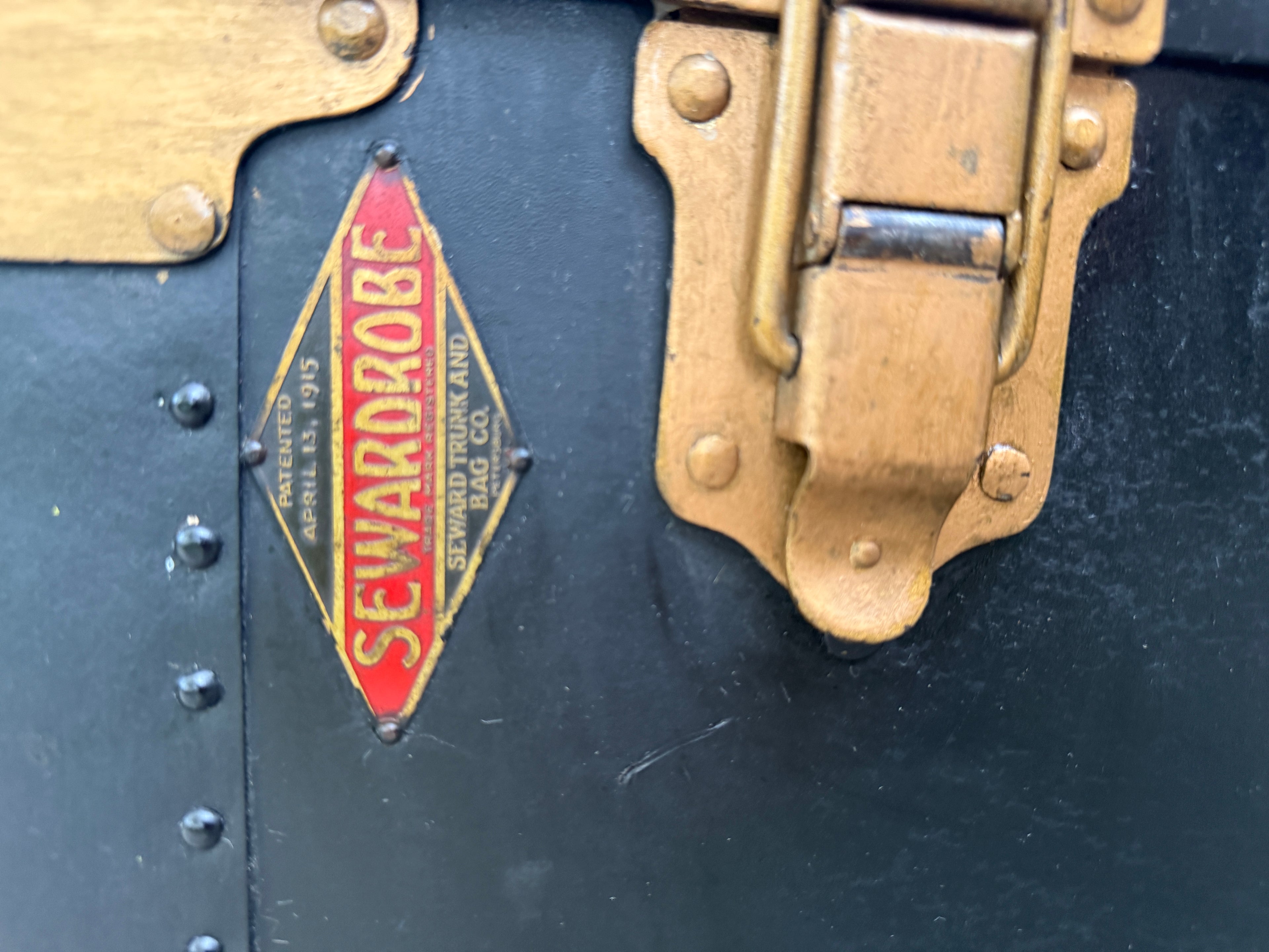 1920s Sewardrobe Steamer Trunk | Mary Carter Whitehurst, New Bern, N.C.