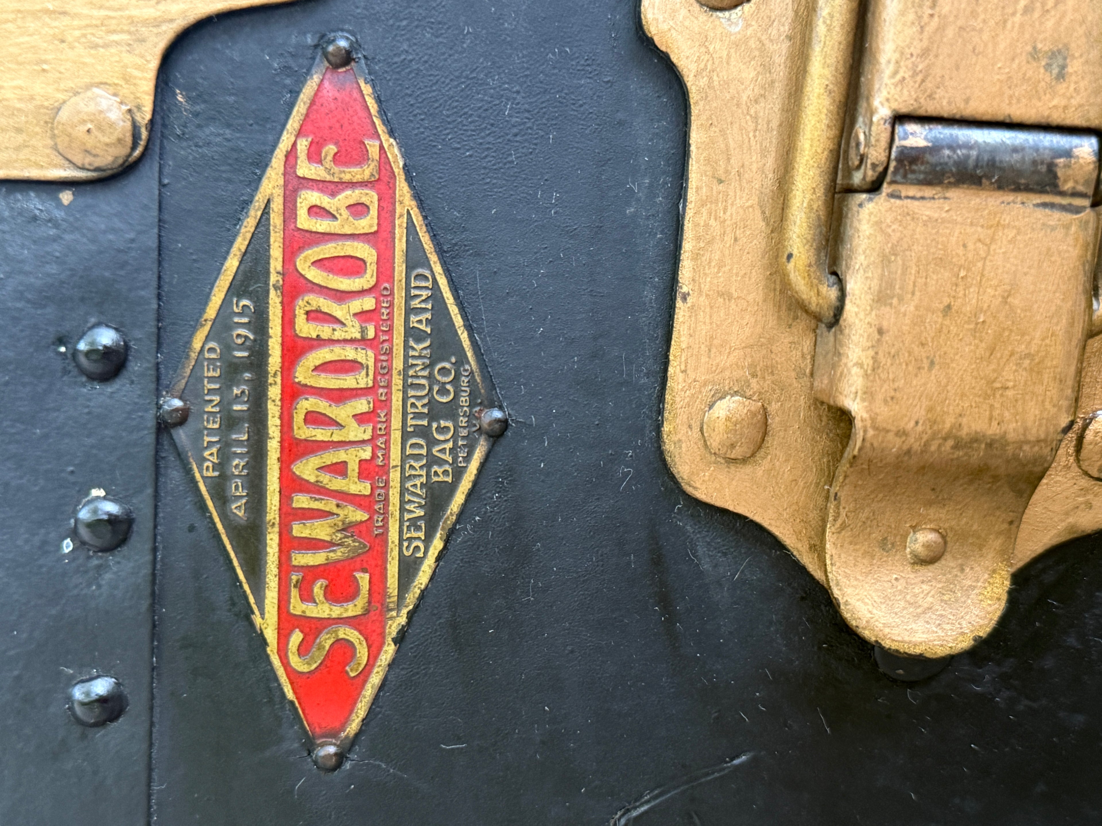 1920s Sewardrobe Steamer Trunk | Mary Carter Whitehurst, New Bern, N.C.