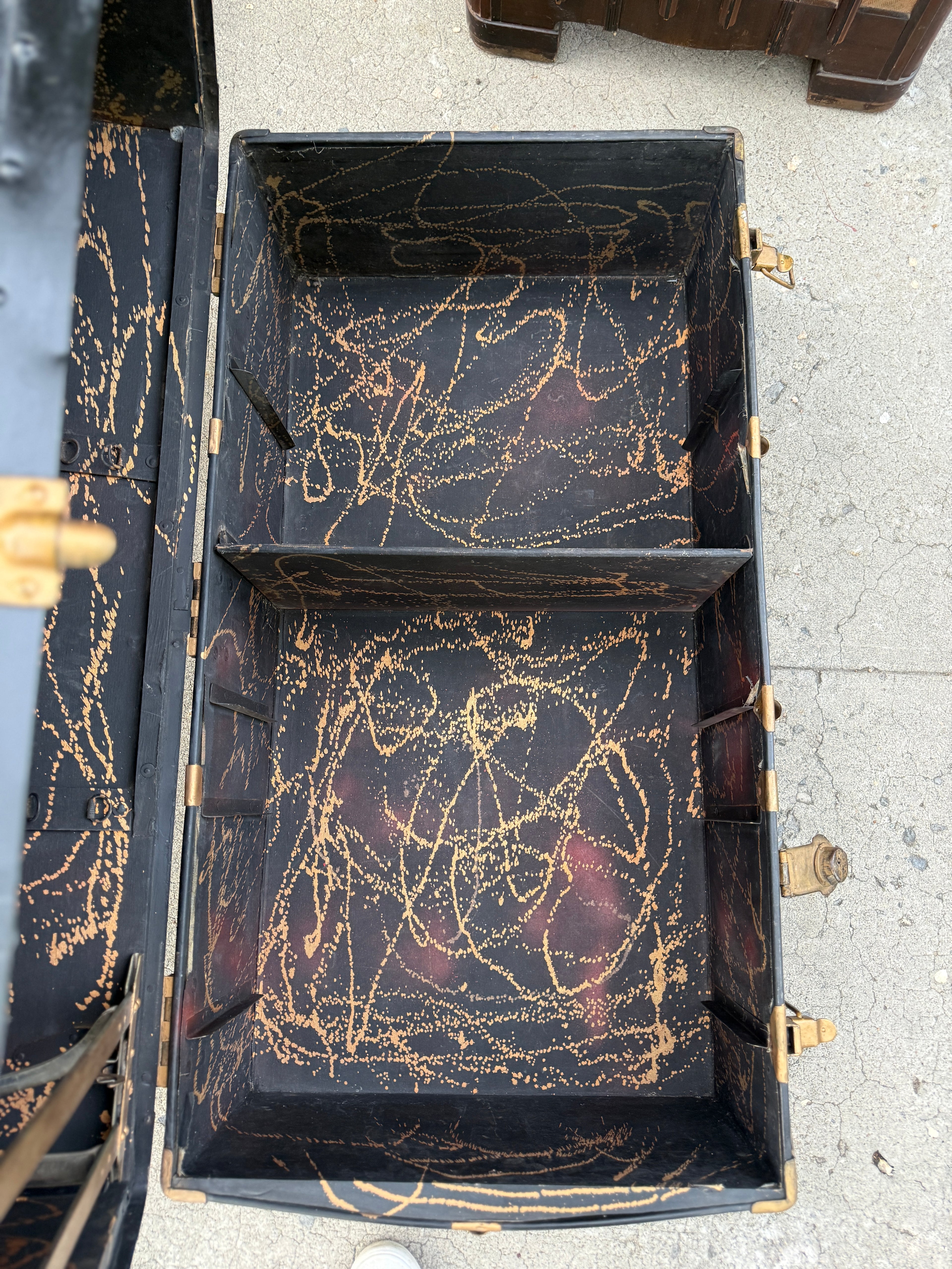 1920s Sewardrobe Steamer Trunk | Mary Carter Whitehurst, New Bern, N.C.