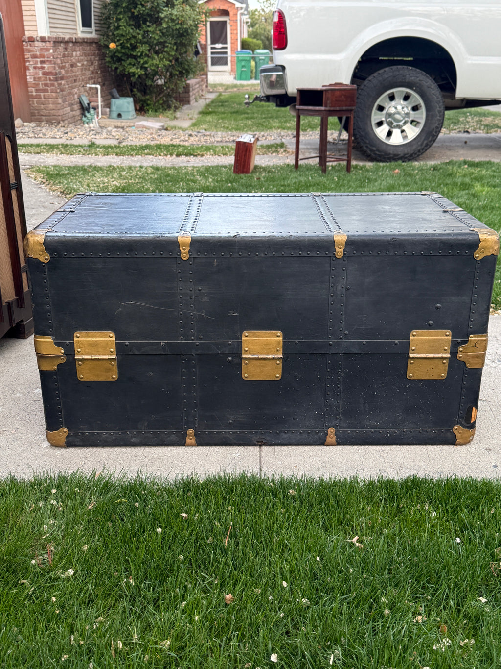 1920s Sewardrobe Steamer Trunk | Mary Carter Whitehurst, New Bern, N.C.