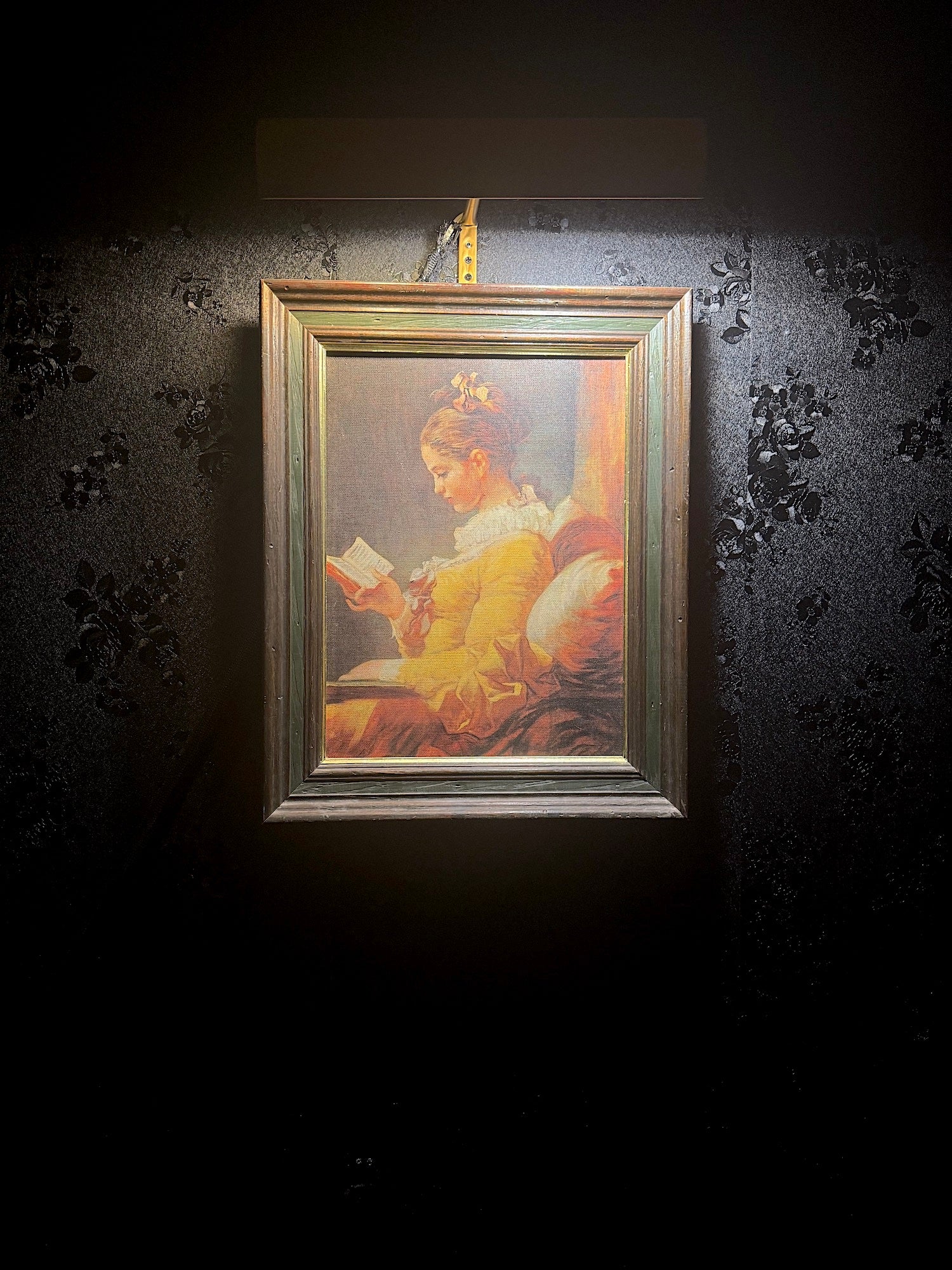 A Young Girl Reading, by Jean-Honoré Fragonard (1732–1806) Reproduction Print on Canvas