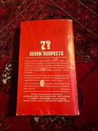 Michael Innes, Seven Suspects, Berkley Medallion Paperback F1158, the First Inspector Appleby Mystery, 1965