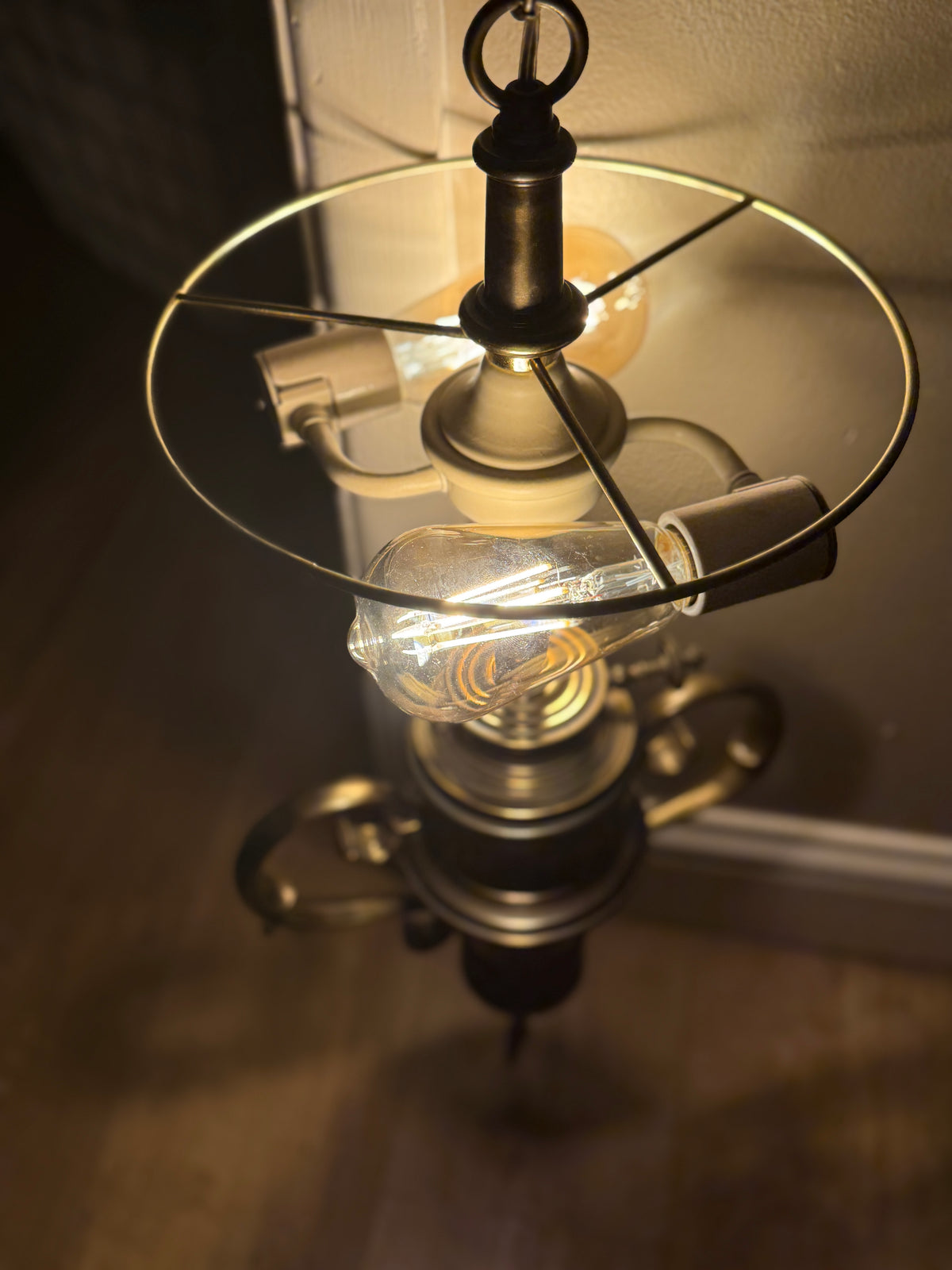 American Colonial Revival Pendant Light c.1920s–1930s