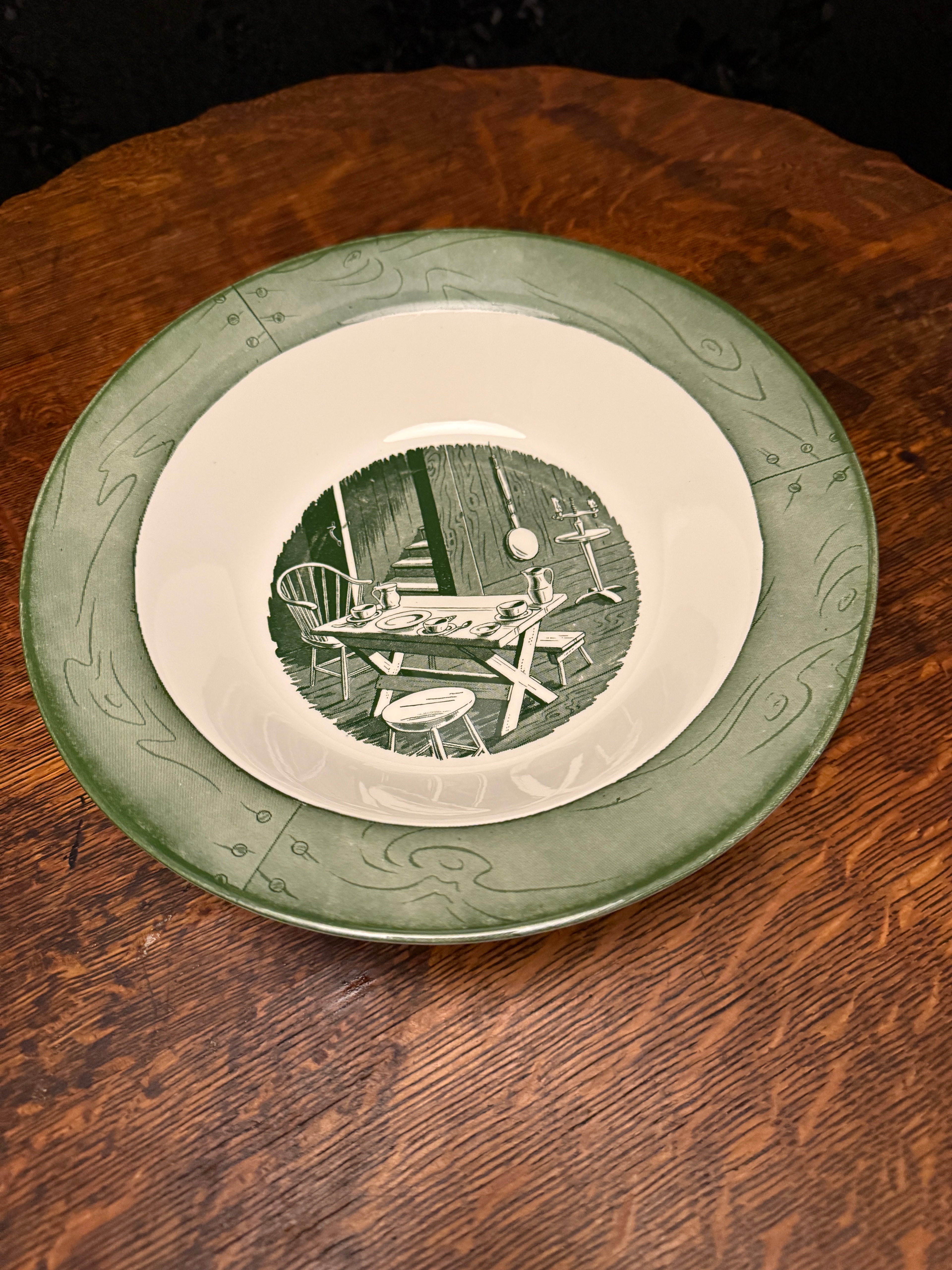 “Colonial Homestead” Dinnerware by Royal China Co., Sebring, Ohio — Circa 1950