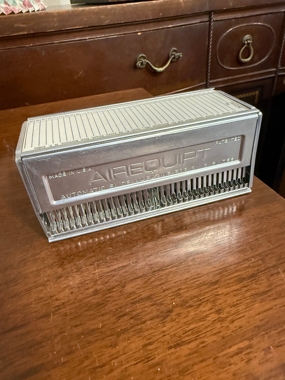 Vintage Airequipt Automatic 35mm Slide Magazine, c. 1950s–1960s