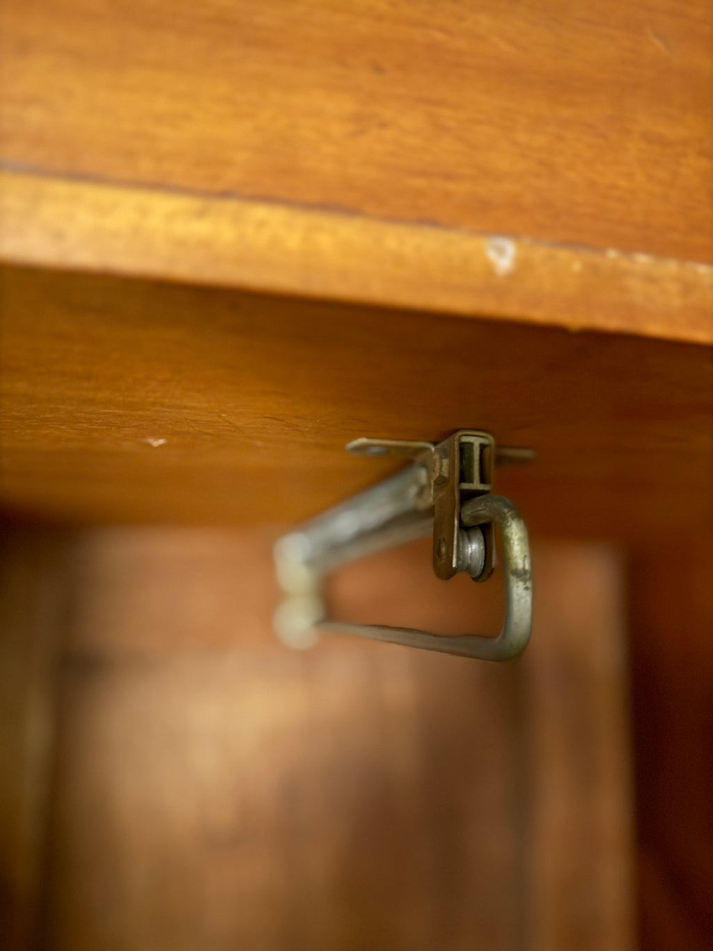 Art Deco Walnut Veneer Wardrobe with Carved Floral Crown and Book-Matched Burl Panels, c 1930s
