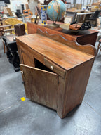 Antique Primitive Pine Cottage Buffet Cabinet, c. 1890s–1910s