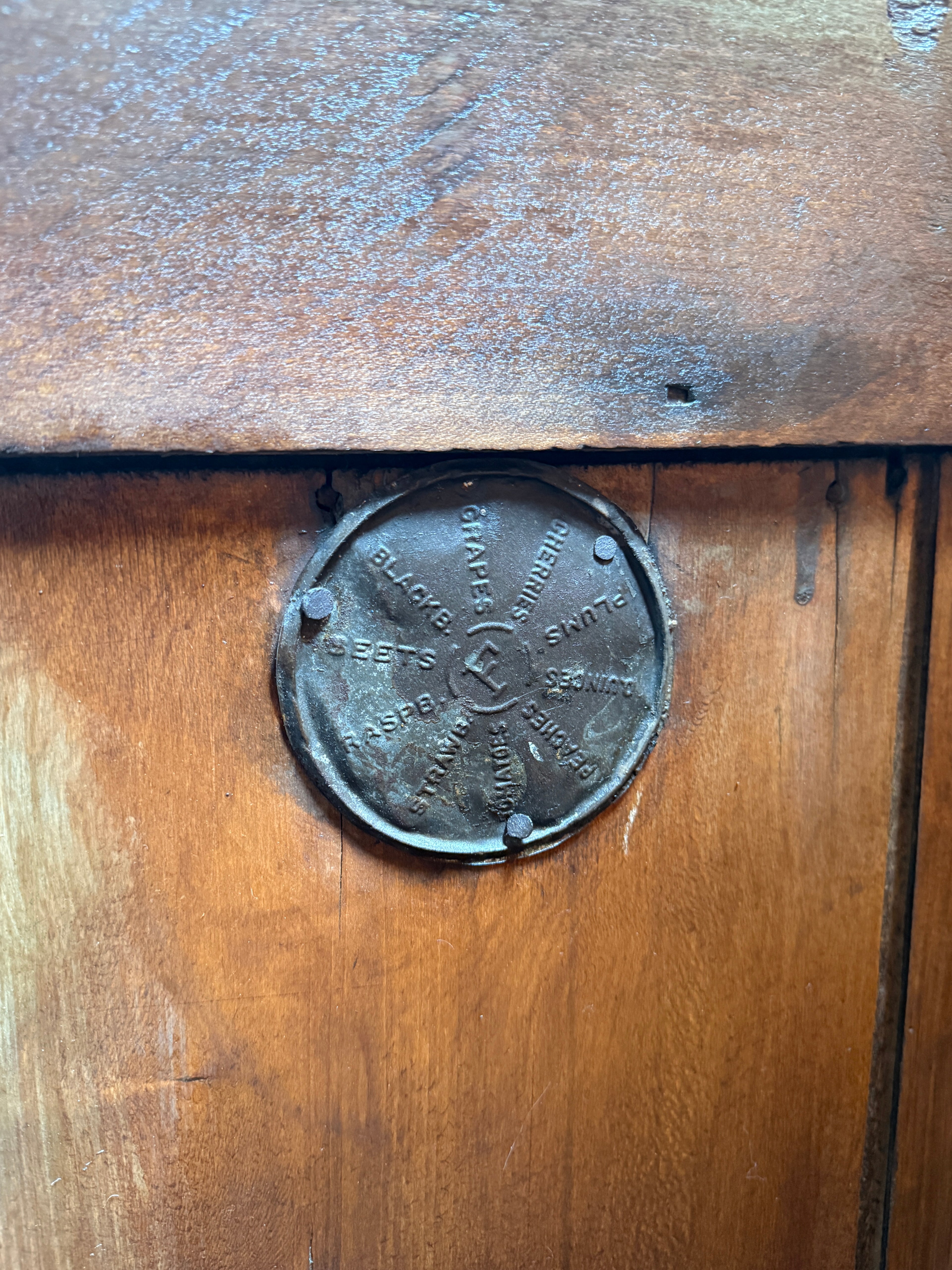 Antique Primitive Pine Cottage Buffet Cabinet, c. 1890s–1910s