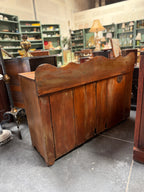 Antique Primitive Pine Cottage Buffet Cabinet, c. 1890s–1910s