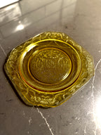 Amber “Princess” Pattern Depression Glass Dinnerware Set — Hocking Glass Co., c. 1931–1935