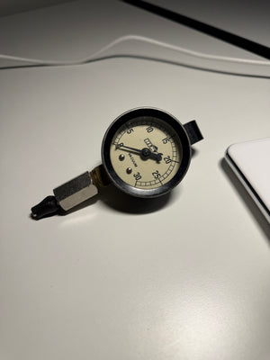 Vintage RIMAC Mid-Century Vacuum Gauge, c. 1940s–1950s