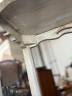 Antique French Provincial Painted Two-Tier Occasional Table, Circa 1920s–1940s