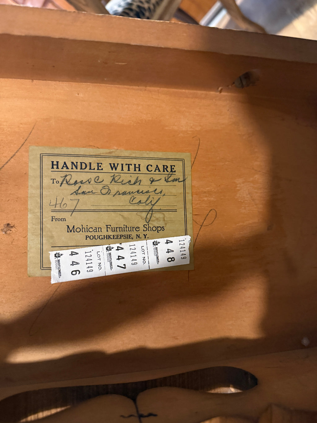 Oak Smoking Cabinet with Copper-Lined Interior, Mohican Furniture Shops (Poughkeepsie, NY. c 1910-1915)