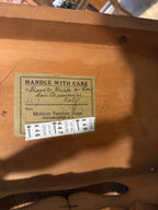 Oak Smoking Cabinet with Copper-Lined Interior, Mohican Furniture Shops (Poughkeepsie, NY. c 1910-1915)