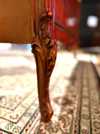 c. 1920s French Louis XV / Rococo Revival Bed in Figured Walnut with Marquetry